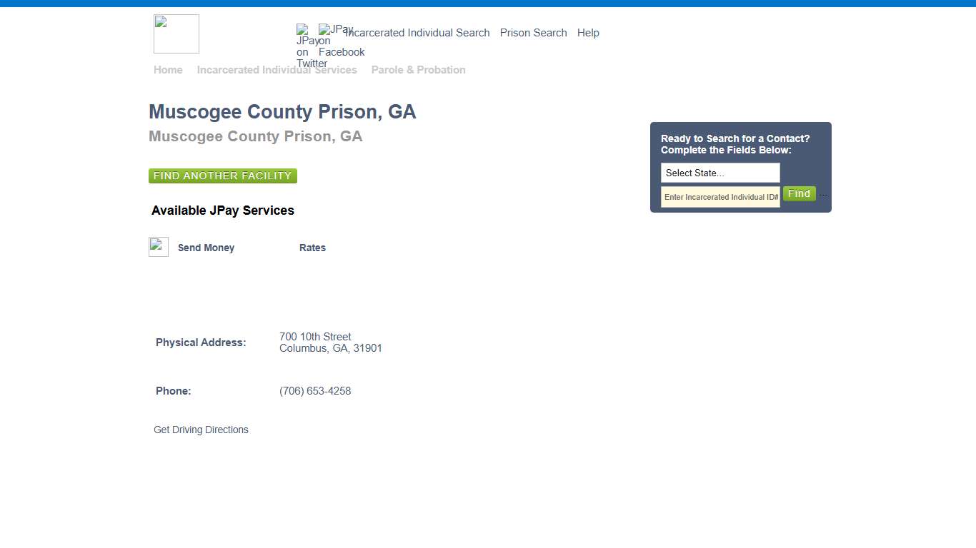 Muscogee County Prison, GA